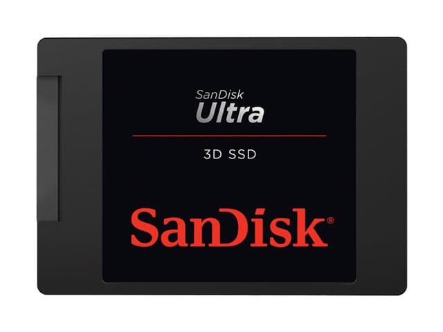 SanDisk Ultra 3D - SSD - 1 TB - internal - 2.5" - SATA 6Gb/s — view 3