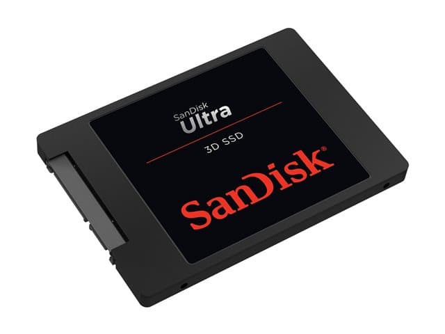 SanDisk Ultra 3D - SSD - 1 TB - internal - 2.5" - SATA 6Gb/s — view 2