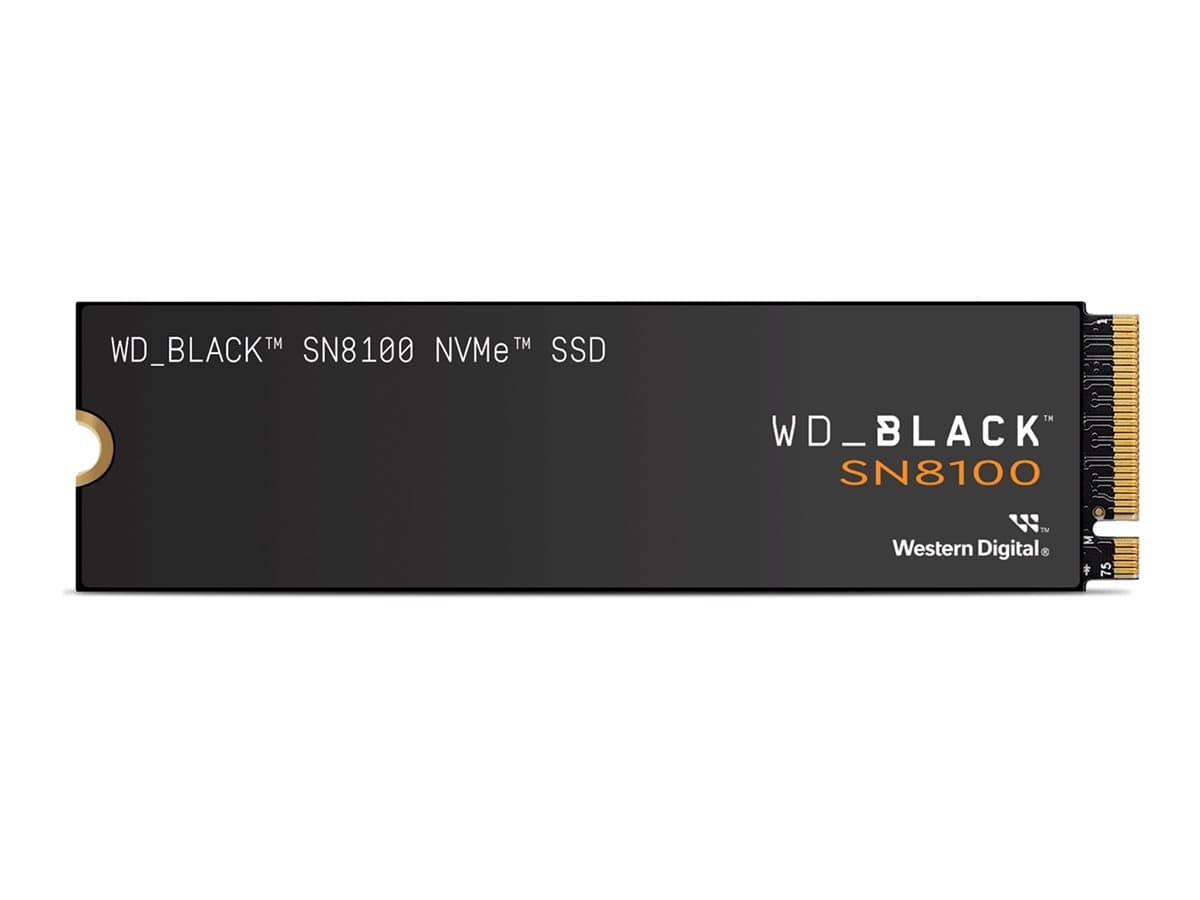 WD_BLACK SN8100 WDS100T1X0M-00CMT0 - SSD - 1 TB - PCI Express 5.0 x4 (NVMe)