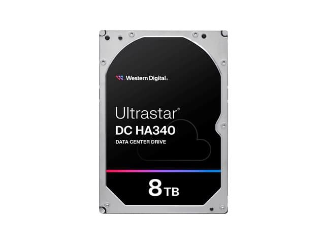 WD Ultrastar DC HA340 WUS721208BLE6L4 - hard drive - Data Centre - 8 TB - SATA 6Gb/s — view 2