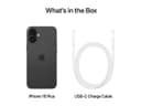 Apple iPhone 16 Plus - black - 5G smartphone - 128 GB - GSM thumbnail 2