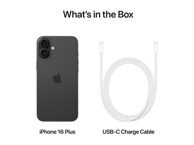 Apple iPhone 16 Plus - black - 5G smartphone - 128 GB - GSM — view 2