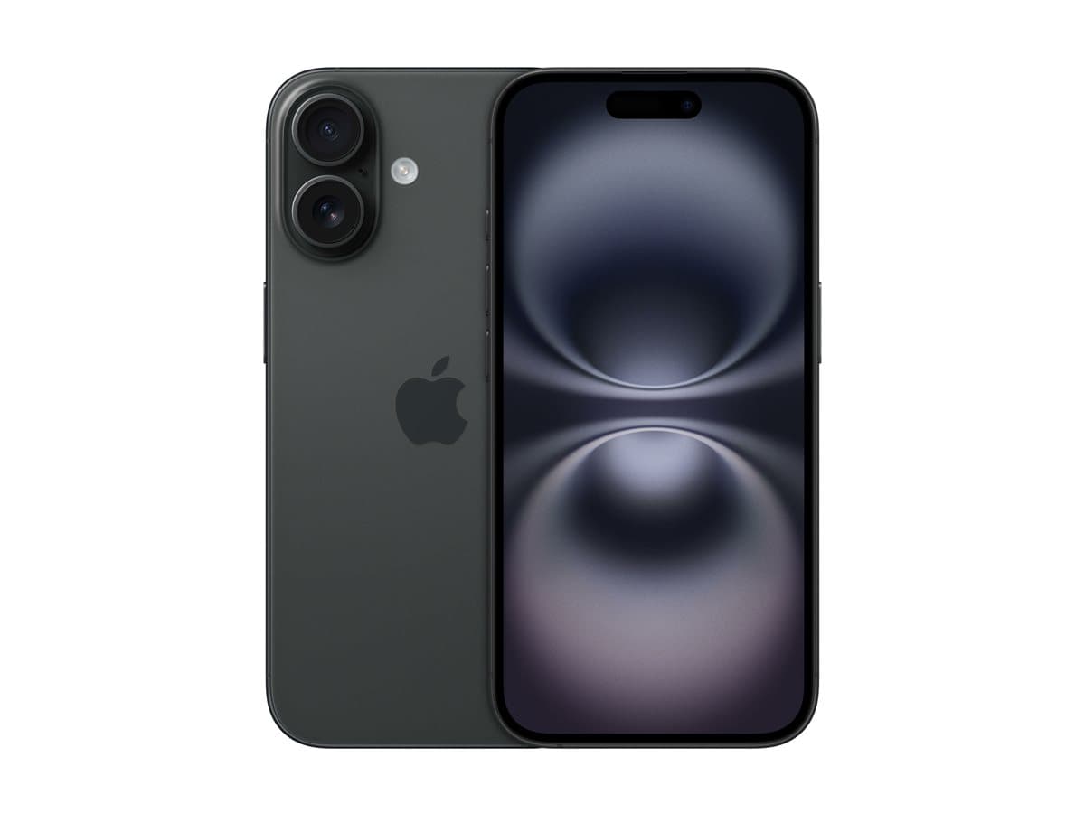 Apple iPhone 16 - black - 5G smartphone - 128 GB - GSM