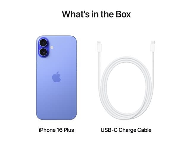 Apple iPhone 16 Plus - ultramarine - 5G smartphone - 128 GB - GSM — view 3
