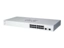 Cisco Business 220 Series CBS220-16P-2G - switch - 18 ports - smart - rack-mountable thumbnail 1
