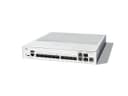 Cisco Catalyst 1300-12XS - Switch - L3 - smart - 10 x 10 Gigabit SFP+ + 2 x combo 10 Gigabit SFP+/RJ-45 - rack-mountable thumbnail 1