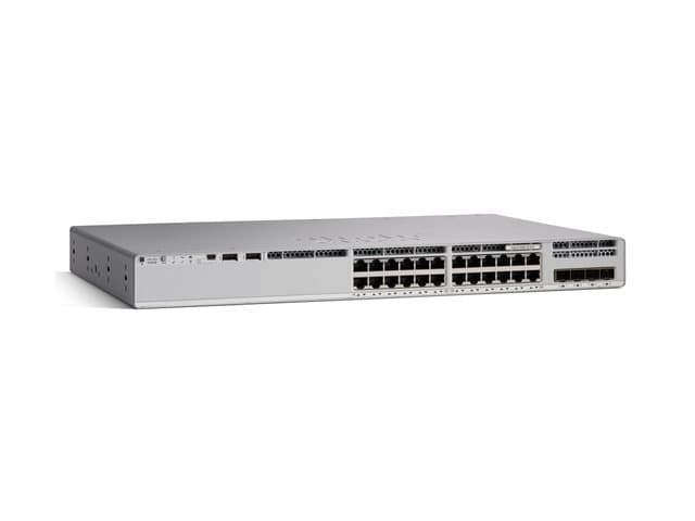 Cisco Catalyst 9200L - Network Advantage - switch - 24 ports - rack-mountable — view 2
