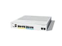 Cisco Catalyst 1300-8MGP-2X - switch - 8 ports - Managed - rack-mountable thumbnail 1