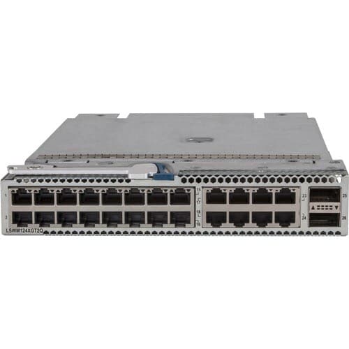 HPE - expansion module - Gigabit Ethernet / 10Gb Ethernet x 24 + QSFP+ x 2