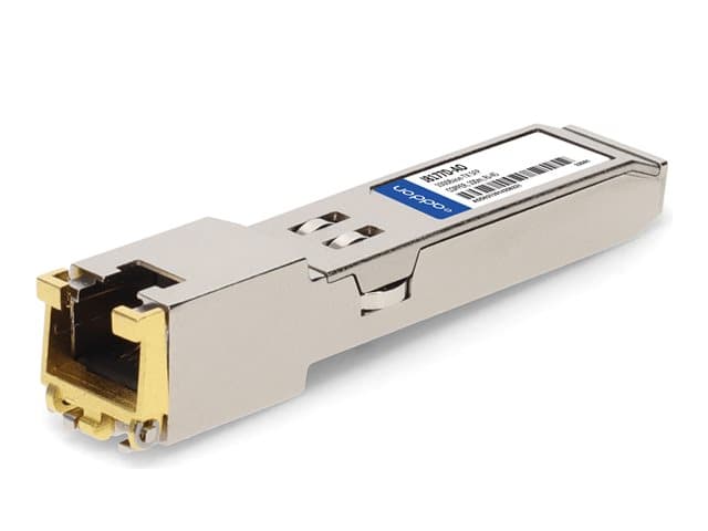 AddOn - SFP (mini-GBIC) transceiver module - 10Mb LAN, 100Mb LAN, 1GbE - TAA Compliant