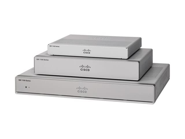 Cisco Integrated Services Router 1111 - router - desktop — view 2