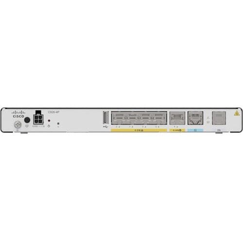 Cisco Integrated Services Router 926 - Router - cable mdm 4-port switch - 1GbE - WAN ports: 2 — view 2