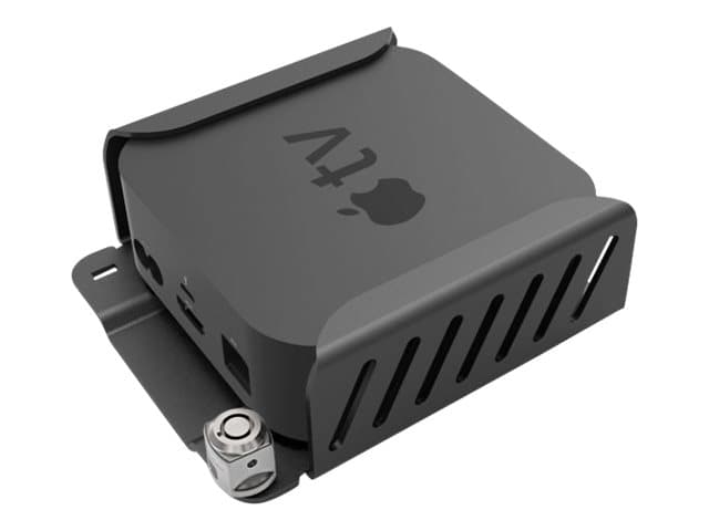 Compulocks Apple TV Security Mount (4th, 4k 1-2nd Gen) (2018-2021) mounting kit - for mediabox - jet black — view 1