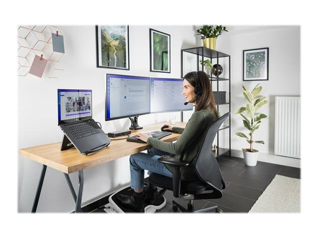 Kensington Solemate Comfort Footrest - footrest - grey, black — view 8