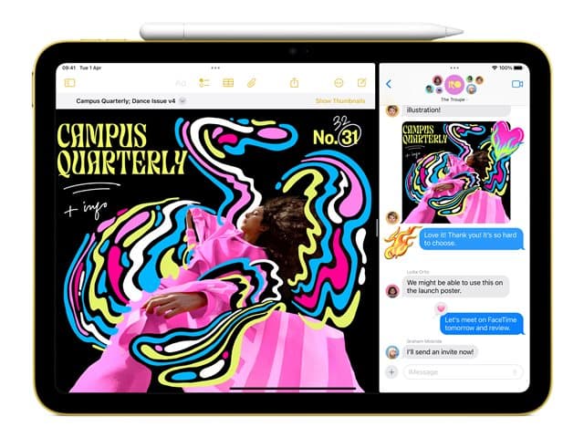 Apple iPad A16 Wi-Fi + Cellular - tablet - 512 GB - 11" - 3G, 4G, 5G — view 6