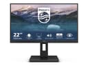 Philips S-line 222S9JML - LED monitor - 22" (21.5" viewable) - 1920 x 1080 Full HD (1080p) @ 75 Hz - VA - 250 cd/m� - 3000:1 - 4 ms - HDMI, VGA, DisplayPort - speakers - black thumbnail 1