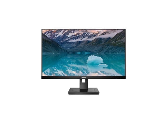 Philips S-line 222S9JML - LED monitor - 22" (21.5" viewable) - 1920 x 1080 Full HD (1080p) @ 75 Hz - VA - 250 cd/m� - 3000:1 - 4 ms - HDMI, VGA, DisplayPort - speakers - black — view 3