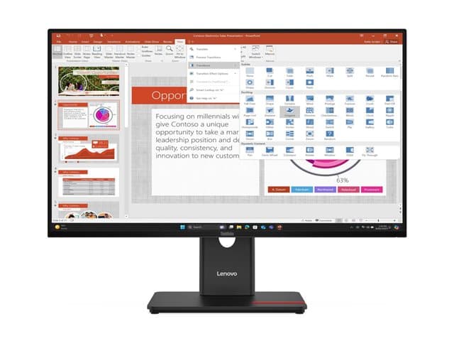 Lenovo ThinkVision T27-40 - LED monitor - Full HD (1080p) - 27" — image 1