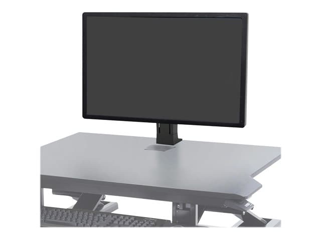 Ergotron WorkFit - Mounting kit (desk mount) - for LCD display - black - screen size: up to 30" — view 2