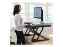 Ergotron WorkFit - Mounting kit (desk mount) - for LCD display - black - screen size: up to 30" thumbnail 3
