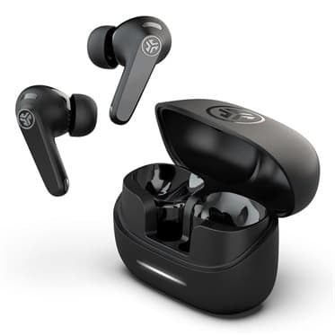 JLab JBuds ANC Pods, Wireless, Calls/Music, 8.8 g, Headset, Black — view 2