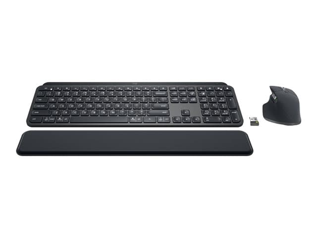 Logitech MX Keys Combo for Business - keyboard and mouse set - QWERTY - US International - graphite Input Device — view 4