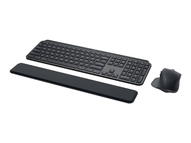 Logitech MX Keys Combo for Business - keyboard and mouse set - QWERTY - US International - graphite Input Device — view 3