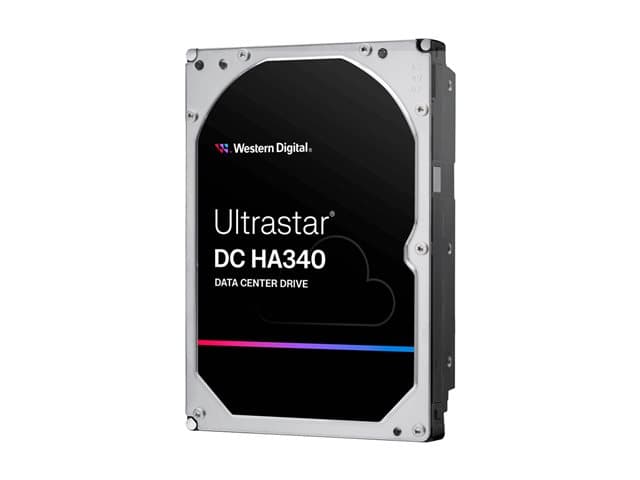 WD Ultrastar DC HA340 WUS721210BLE6L4 - hard drive - Data Centre - 10 TB - SATA 6Gb/s — view 2