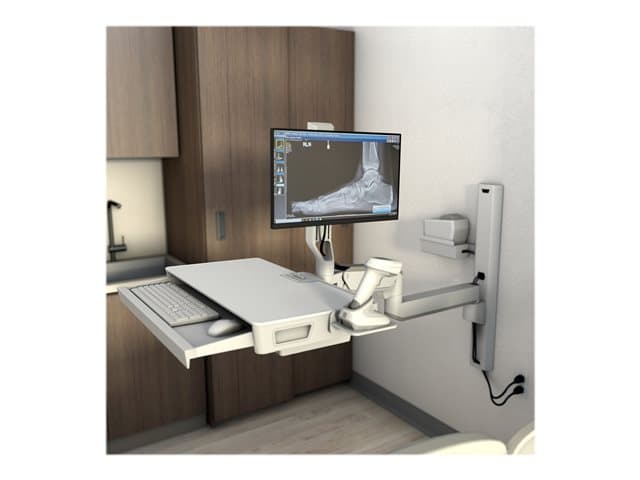 CareFit Combo System with Worksurface, Snow — view 5