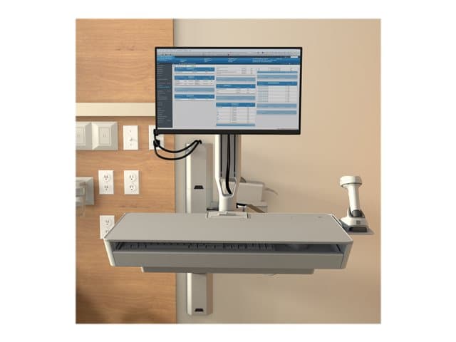 CareFit Combo System with Worksurface, Snow — view 7