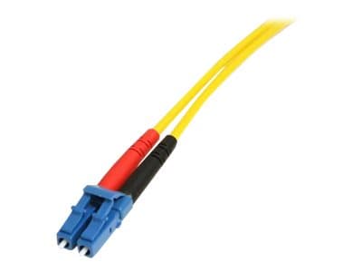 Startech 1m Fiber Optic Cable - Single-Mode Duplex 9/125 - LSZH - LC/SC - OS1 - LC to SC Fiber Patch Cable (SMFIBLCSC1) - network cable - 1 m - 1 m — view 2