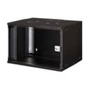 Digitus SOHO PRO Series - Rack cabinet - wall mountable - RAL 9005, black - 7U - 19" thumbnail 1
