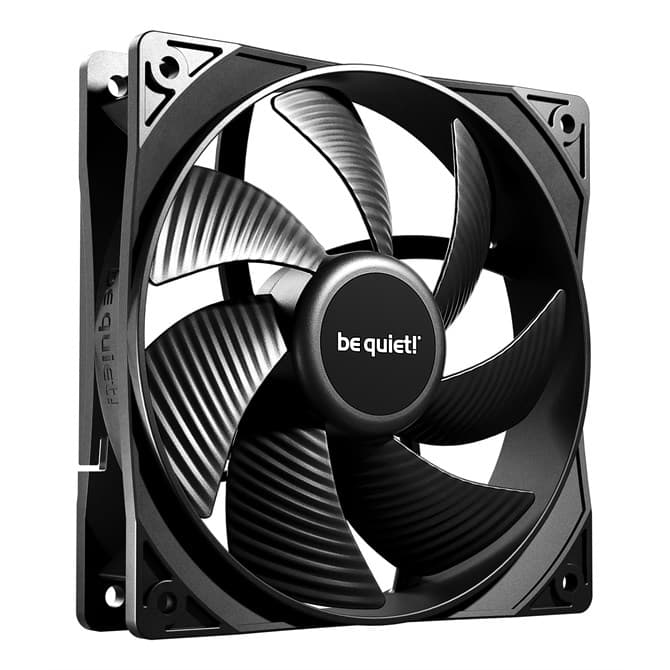 be quiet! Pure Wings 3 120mm | PWM Triple Pack, Fan, 12 cm, 1600 RPM, 84.8 m³/h, Black — view 7