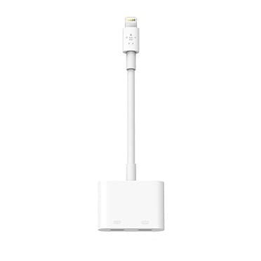 Belkin F8J198BTWHT, White, Lighting, Lightning, Male, Female, 1 pc(s)