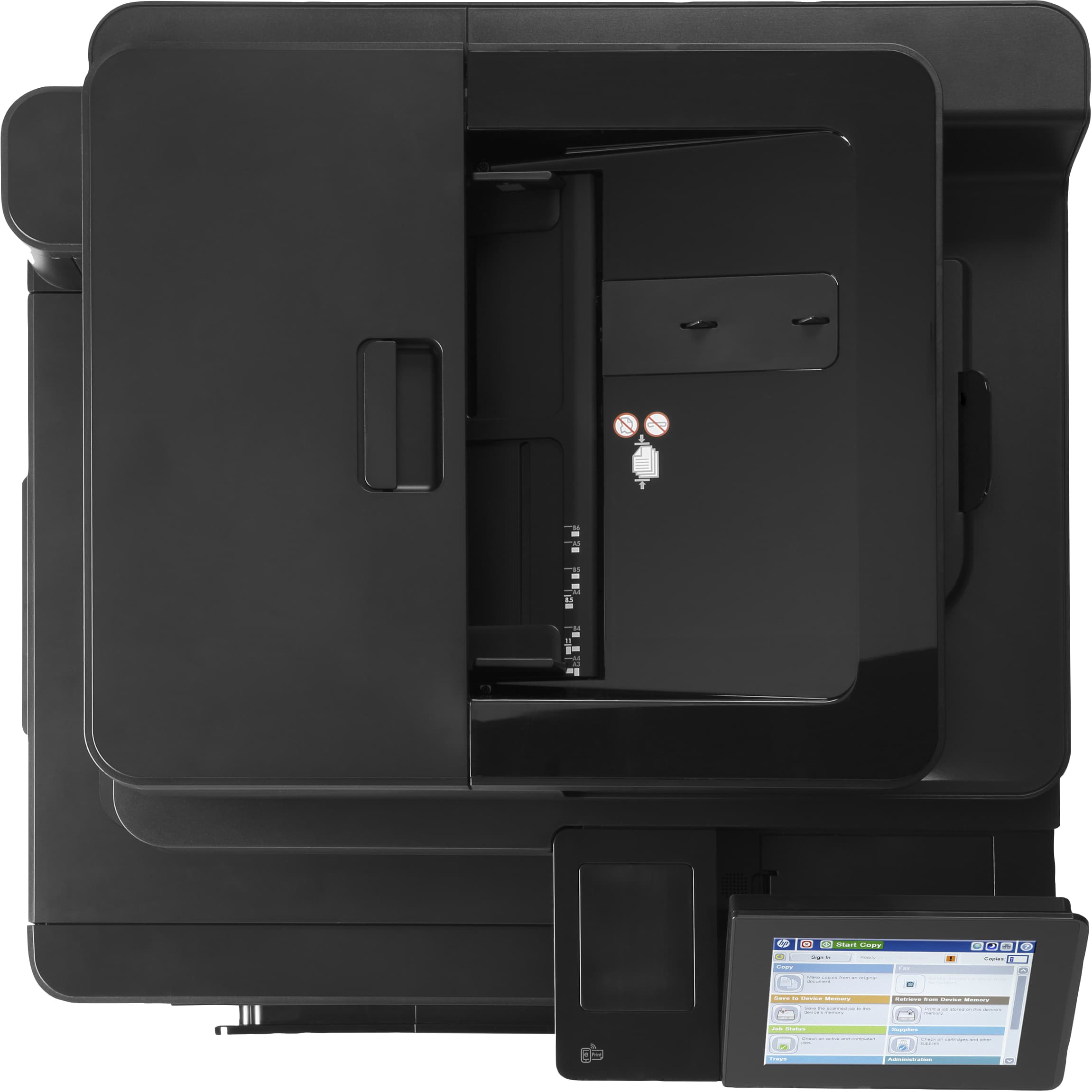 HP Color LaserJet Enterprise Flow M880z Multifunction Printer — view 3