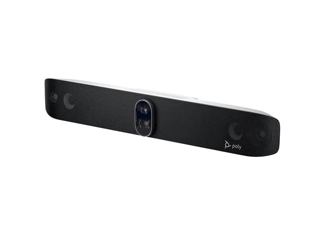 Poly Studio X72 - All-in-One video bar - Zoom Certified, Certified for Microsoft Teams, Google Meet Certified - black — view 6