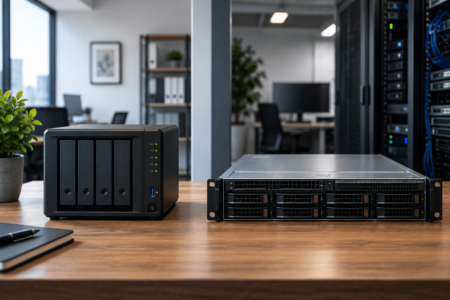 NAS vs Server: Which Does a Small Business Need?