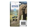 Epson Ink Cartridges, Claria" Photo HD Ink, 24XL, Elephant, Singlepack, 1 x 9.8 ml Light Cyan thumbnail 1