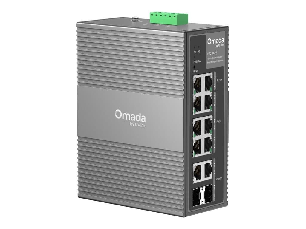 TP-Link Omada IES210GPP V1.6 - switch - industrial - 10 ports - Managed — view 2