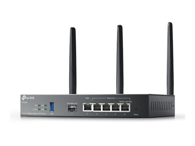 TP-Link Omada ER706W V1 - wireless router - Wi-Fi 6 - desktop, wall-mountable — view 3