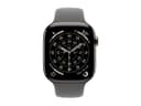Apple Watch Series 11 GPS + Cellular 46mm Natural Titanium Case with Stone Grey Sport Band - M/L thumbnail 2
