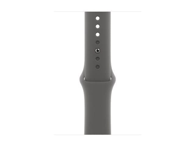 Apple Watch Series 11 GPS + Cellular 46mm Natural Titanium Case with Stone Grey Sport Band - M/L — view 4