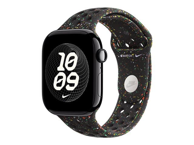 Apple Nike - Band for smart watch - 46mm - S/M size - midnight black