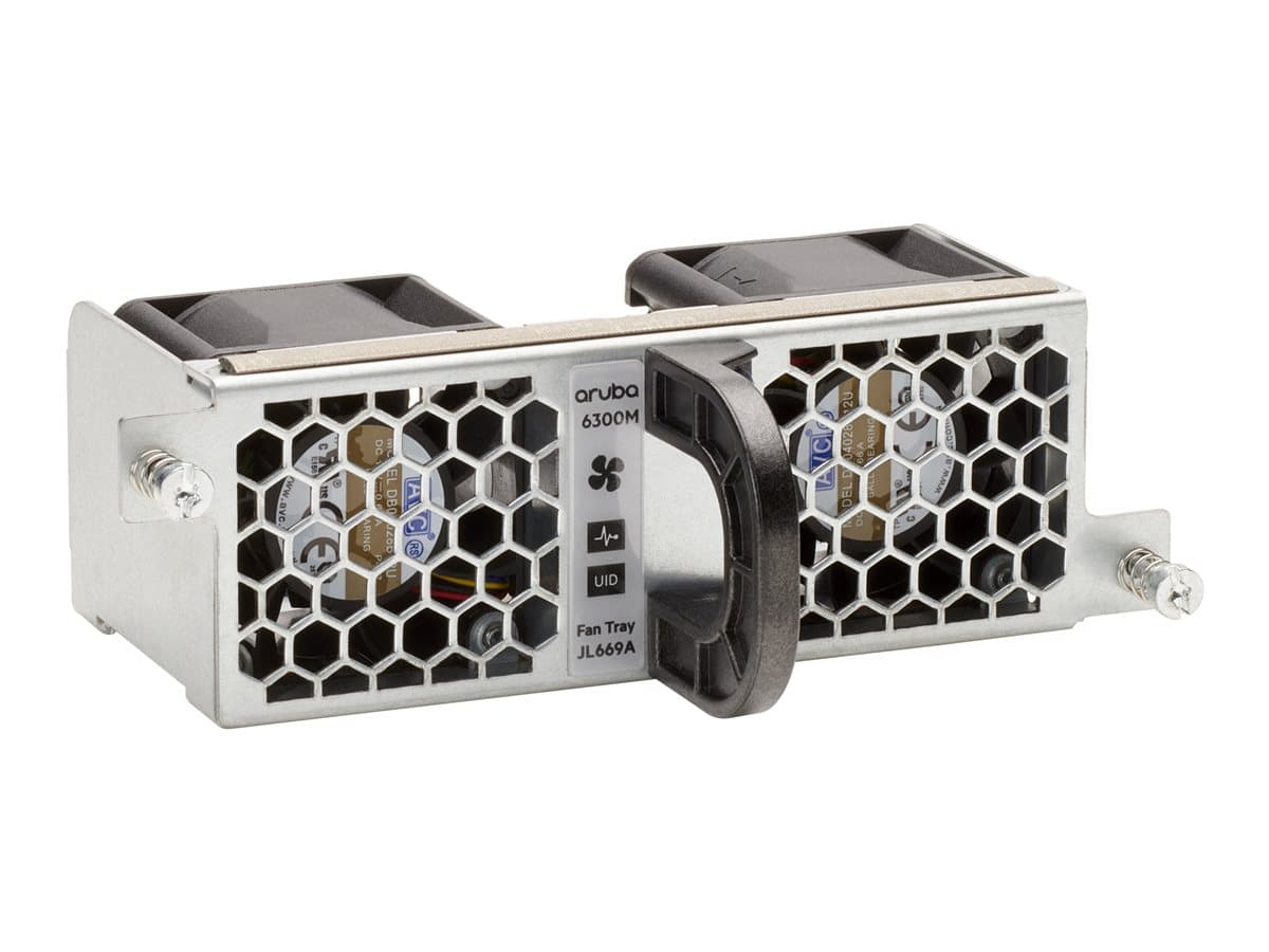 HPE Aruba - Network device fan tray - front-to-back airflow - for HPE Aruba 6200F 12G, 6300M