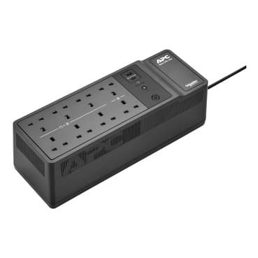 APC Back-UPS BE Series BE1050G2 - UPS (wall mountable / surface mountable) - USB-C + USB-A - AC 230 V - 600 Watt - 1050 VA - 9 Ah - output connectors: 8 - United Kingdom - black