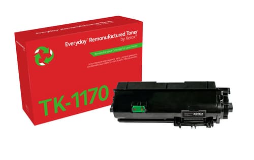 Everyday - Black - compatible - box - remanufactured - toner cartridge (alternative for: Kyocera TK-1170) - Green World Alliance return programme