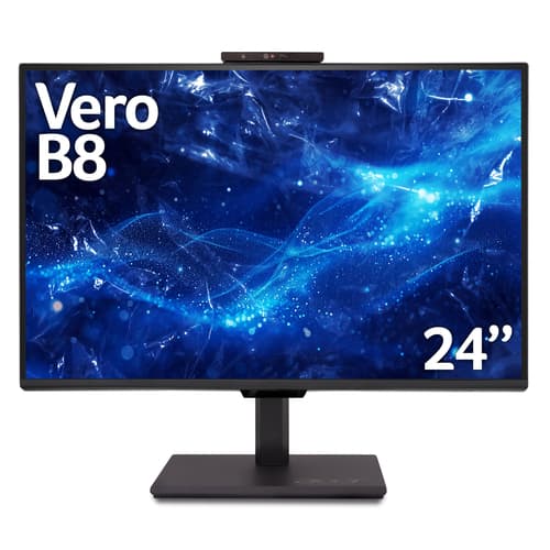 Acer Vero B248Y Gbemiqprcuzx - B8 Series - LCD monitor - 24" (23.8" viewable) - 1920 x 1080 Full HD (1080p) - 300 cd/m� - HDR10 - 4 ms - HDMI, DisplayPort, USB-C - speakers - black