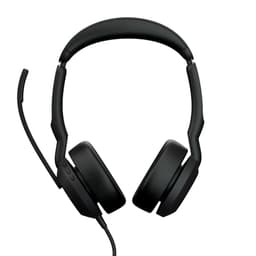 Jabra Evolve2 50 UC Stereo - Headset - on-ear - wired - active noise cancelling - USB-C, USB-A - black - UC certified