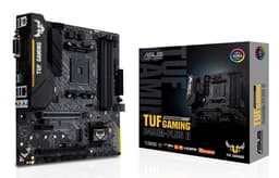 ASUS TUF GAMING B450M-PLUS II - Motherboard - micro ATX - Socket AM4 - AMD B450 Chipset - USB-C Gen1, USB 3.2 Gen 1, USB 3.2 Gen 2 - Gigabit LAN - onboard graphics (CPU required) - HD Audio (8-channel)
