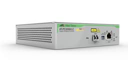 Allied Telesis AT PC2000/LC - Fibre media converter - 1GbE - 10Base-T, 1000Base-LX, 1000Base-SX, 100Base-TX, 1000Base-T - LC / RJ-45 - 850 nm - TAA Compliant